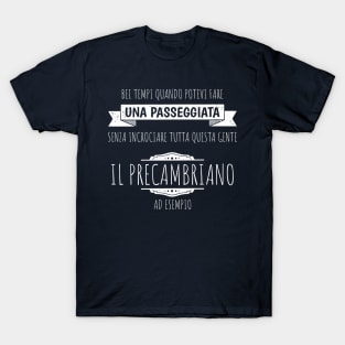 Precambriano - colori scuri T-Shirt